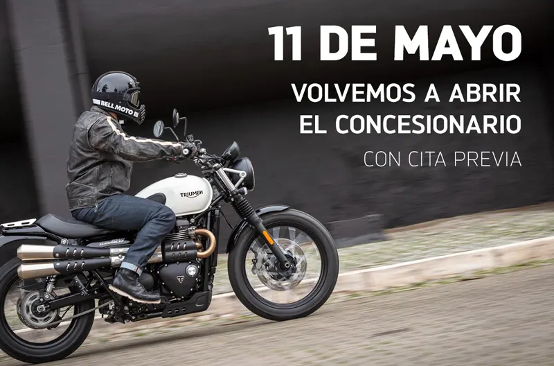 El 11 de mayo... ¡Volvemos a abrir el concesionario!