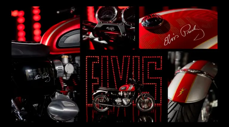 TRIUMPH PRESENTA LA BONNEVILLE T120 ELVIS PRESLEY LIMITED EDITION