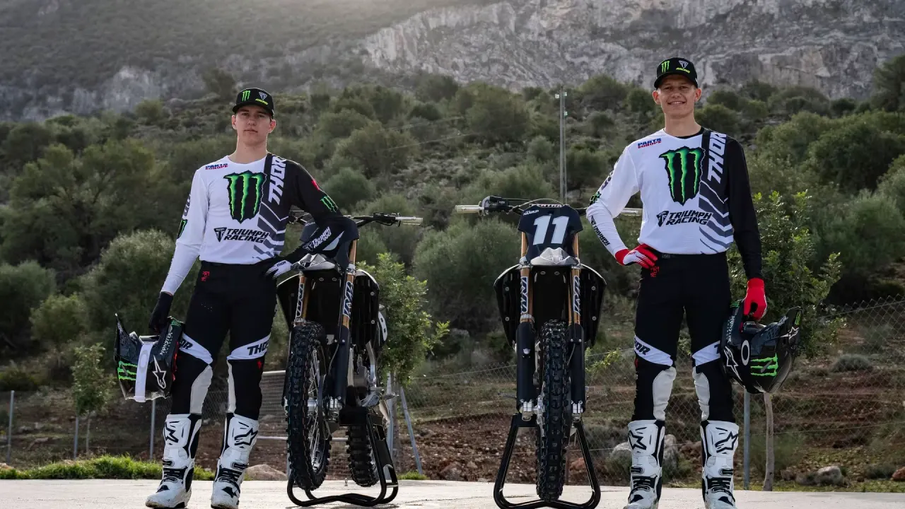 EL EQUIPO MONSTER ENERGY TRIUMPH RACING DEBUTA EN COMPETICIÓN EN EL CAMPEONATO DE ESPAÑA DE MOTOCROSS