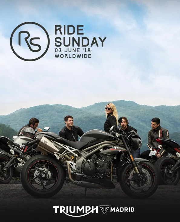 Participa en el RIDE SUNDAY Madrid