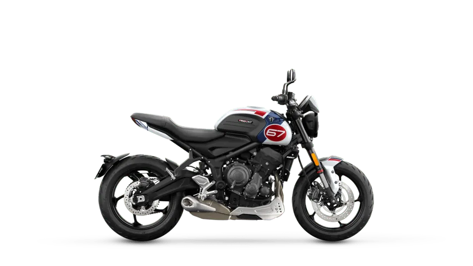 Triumph Trident 660 Triple Tribute Edition right hand side