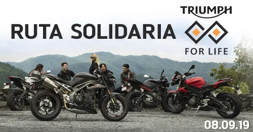 ¡LLEGA EL TRIUMPH FOR LIFE!