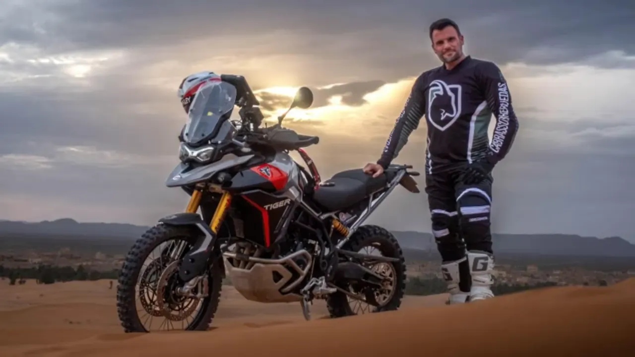 CONQUISTANDO EL DESIERTO A LOS MANDOS DE UNA TIGER 900 RALLY PRO