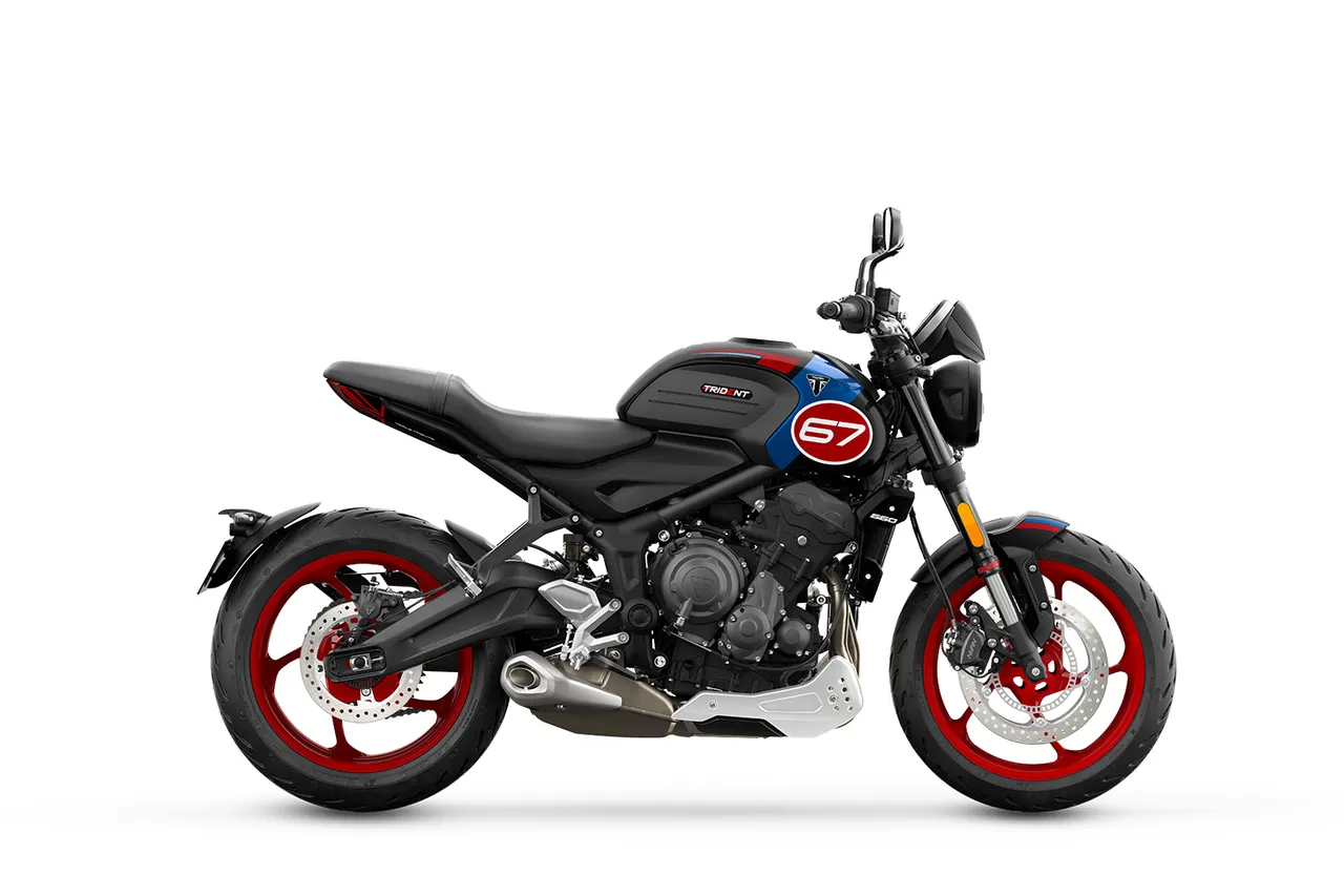 Triumph Trident 660 Triple Tribute Edition