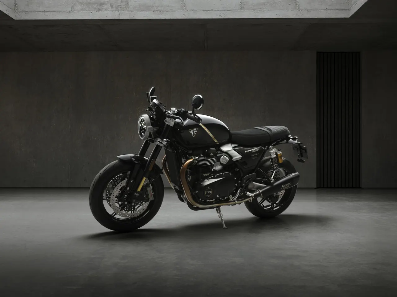 Speed Twin 1200 TFC en estudio